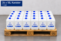 Palette mit 24 x 10L AdBlue Kanistern