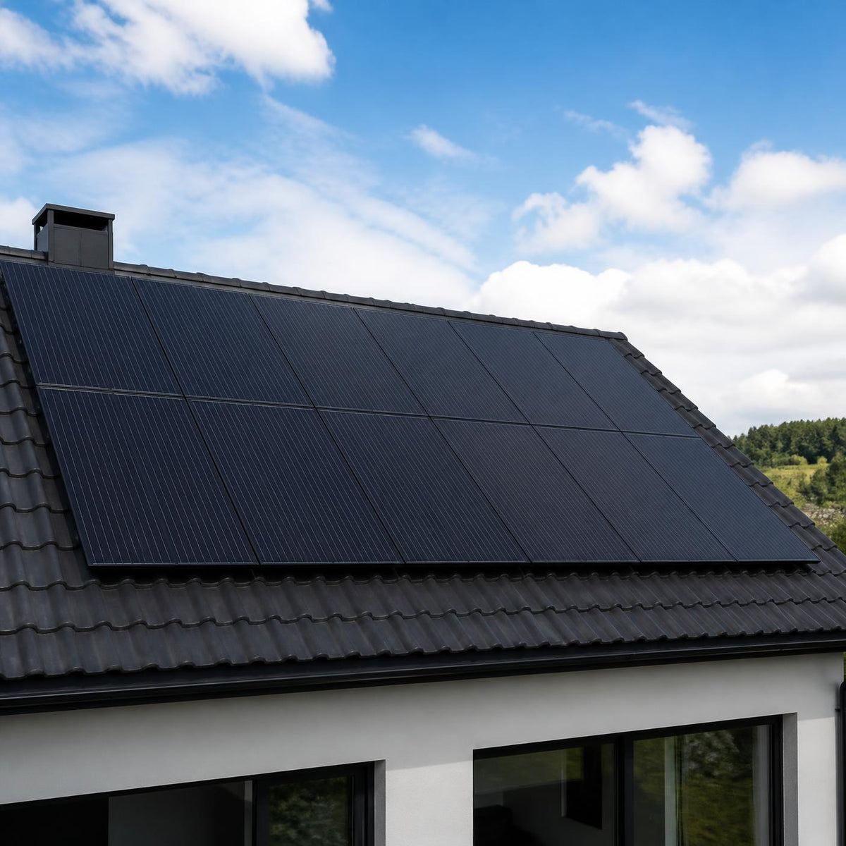 BHPW Photovoltaikanlage auf einem Dach