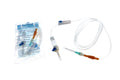 Romed Infusionsbesteck mit Belüftungskanüle steril 0,8 x 40 mm und Y-Teil - 25 Stück